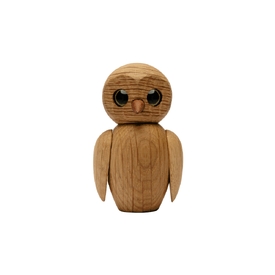 Wise - Wooden Figure Owl H7cm
