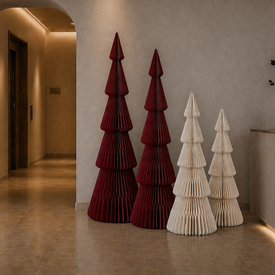 Evergreen Grande Tree- Classic Red