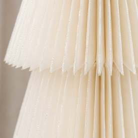 Deluxe Tree Tall - Off-White  w/Glitter 80/95cm