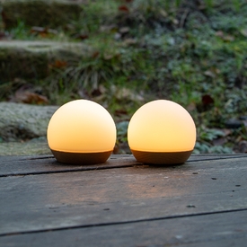 Spring Snowball D11cm,  Small Rechargeable LED Lamp