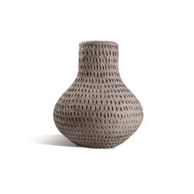 Cotton Stone Vase XL Gourd