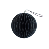Midnight Haze Paper Sphere Ornament H8.5cm
