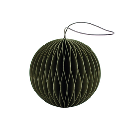 Olive Green Paper Ornament 