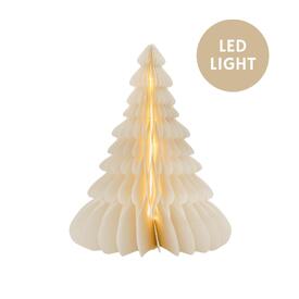 Tree Standing Off-White with LED light 30cm