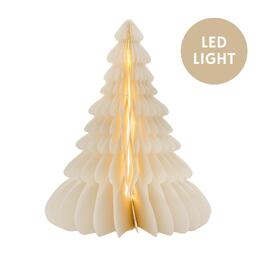 Tree Standing Off-White with LED light 36cm