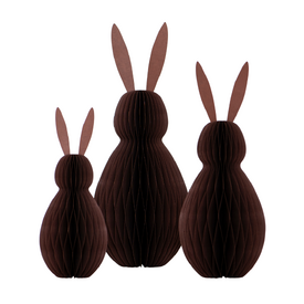 Sustainable Paper Bunny- Cocoa