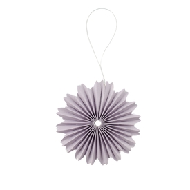 Lilac Hanging Star Ornament H 10 cm