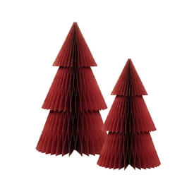 Deluxe Paper Tree - Classic Red 31/45cm