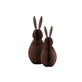 Paper Bunny Duo- Cocoa