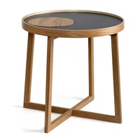 by Wirth Tray Table - Nature Oak + Steel