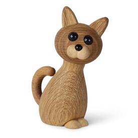 Faith- Wooden Figure Cat