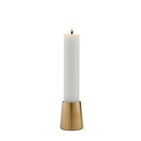 CONIC H4 Brass Candle Holder Brass