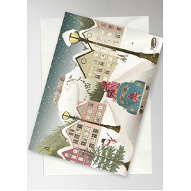 ViSSEVASSE Let It Snow - Christmas Greeting Card A6