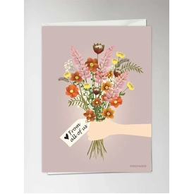 ViSSEVASSE  From All Of Us- Greeting Card A6