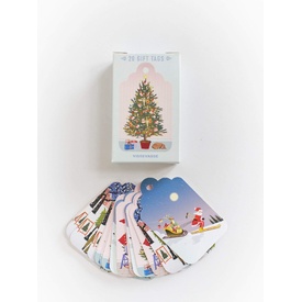 ViSSEVASSE Snowy Gift Tag Collection