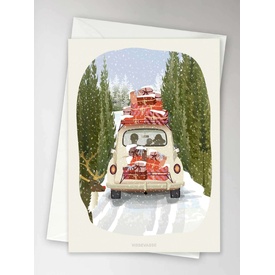ViSSEVASSE  All Packed For Christmas - Greeting Card A6