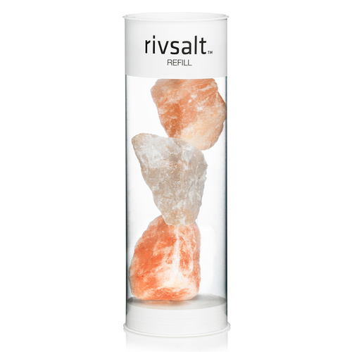Rivsalt Refill - Himalayan Pink Rock Salt 3pc