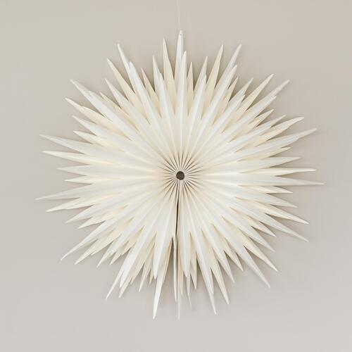 Window & Wall Hanging Star Ornament Off-White D50cm