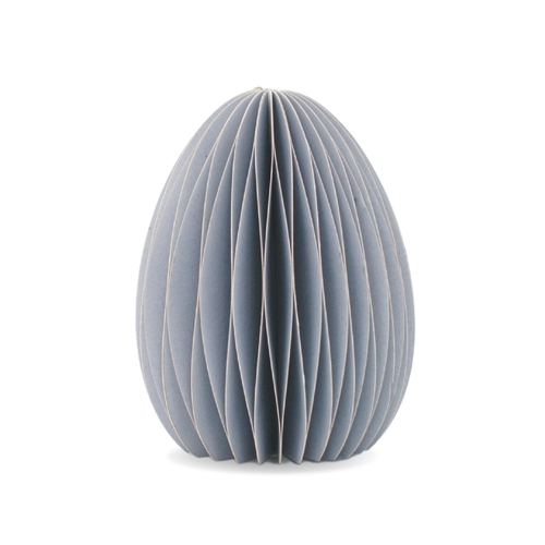 Dusty Blue Standing Easter Egg Large 