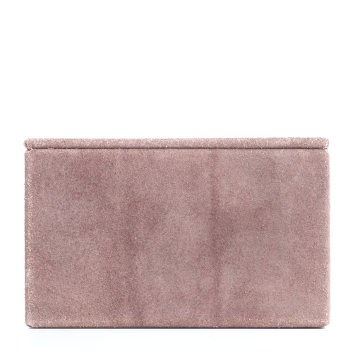 Suede Box Large Pale Rose