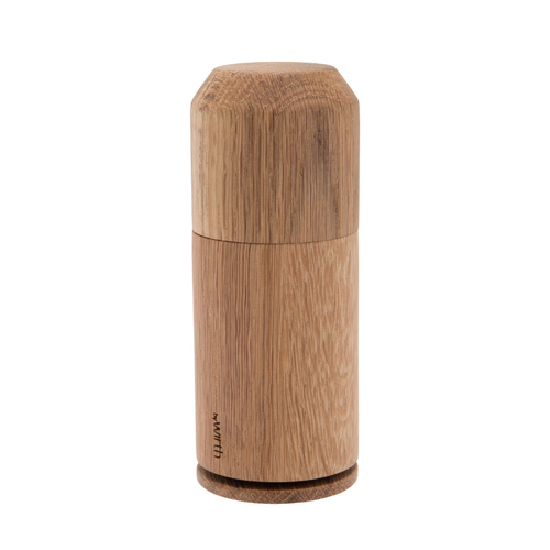 by Wirth Crush Me Pepper Mill or Salt Grinder - Natural Oiled Oak