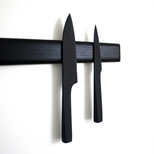 JOVI - Magnetic Knife Rack Black Oak