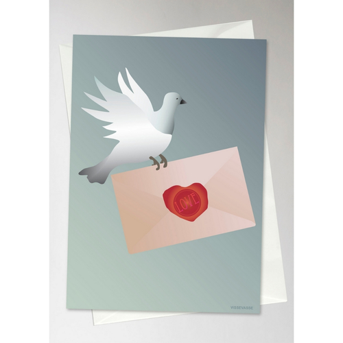 ViSSEVASSE Love Letter - Greeting Card A6