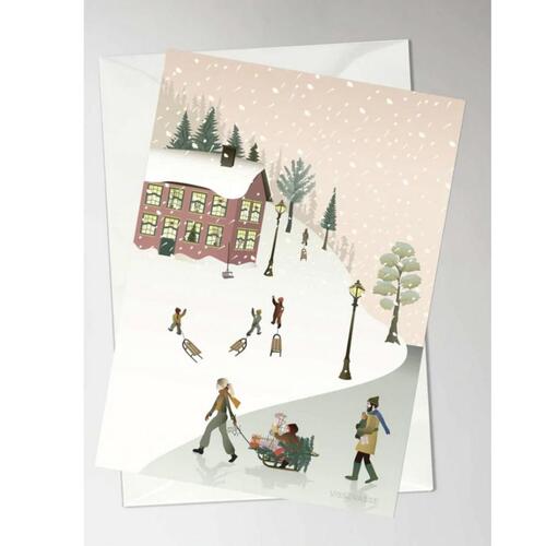 ViSSEVASSE December Days - Christmas Greeting Card A6