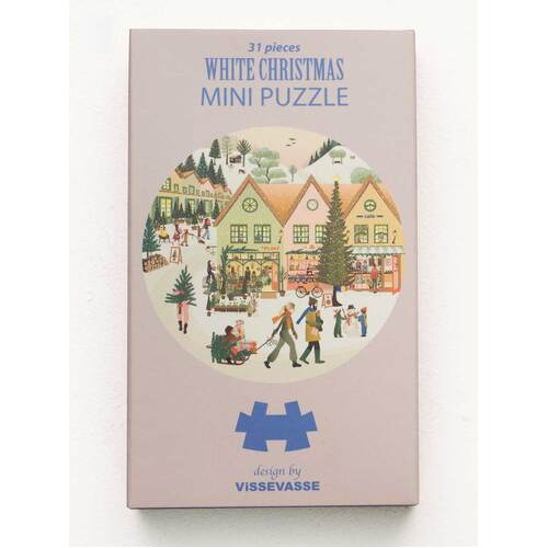 ViSSEVASSE White Christmas - Mini puzzle