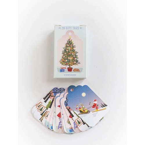 ViSSEVASSE Snowy Gift Tag Collection