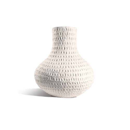 Cotton Stone Vase XL Gourd