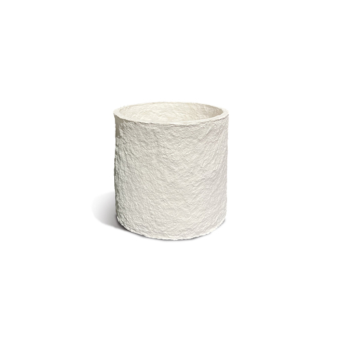 Cotton Stone Planter Pots -  D14.5cm